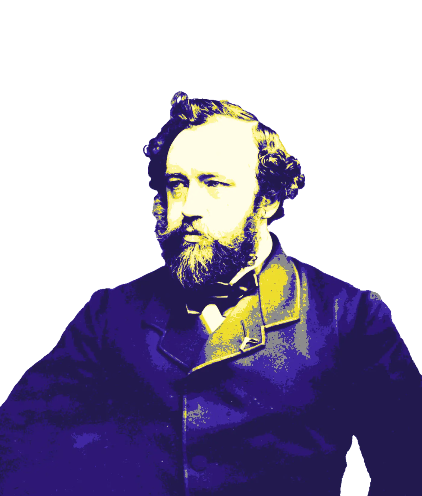 Portrait of Adolphe Sax, inventor of the saxophone